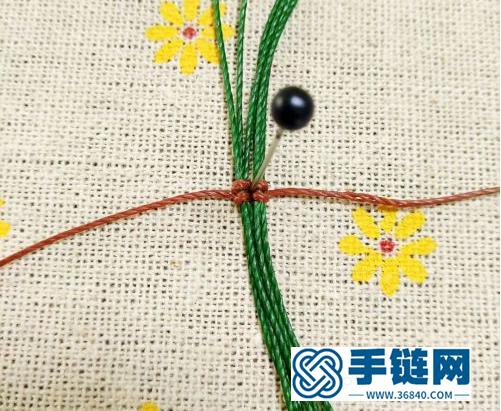 【教你编绳】风情万种的吊坠叶子型编织过程，实用型