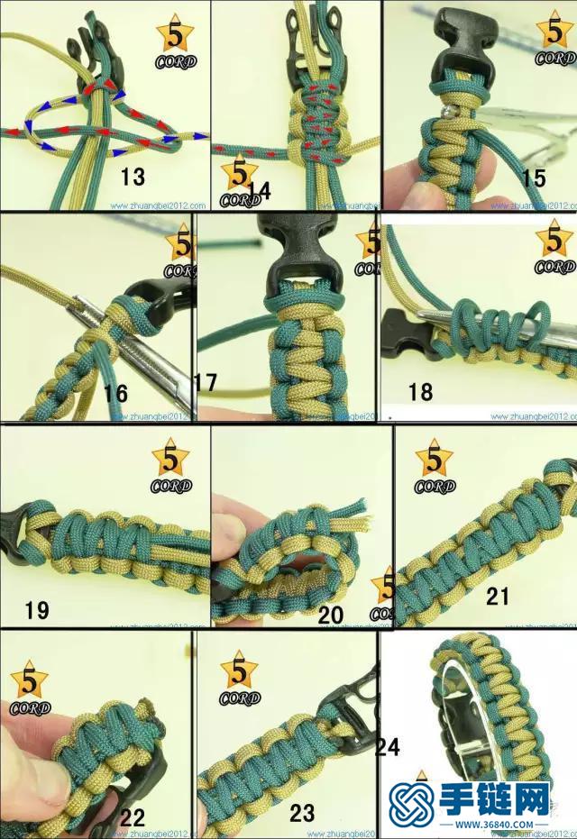 动态图展示翡翠玉石吊坠结绳方法，惊呆了！