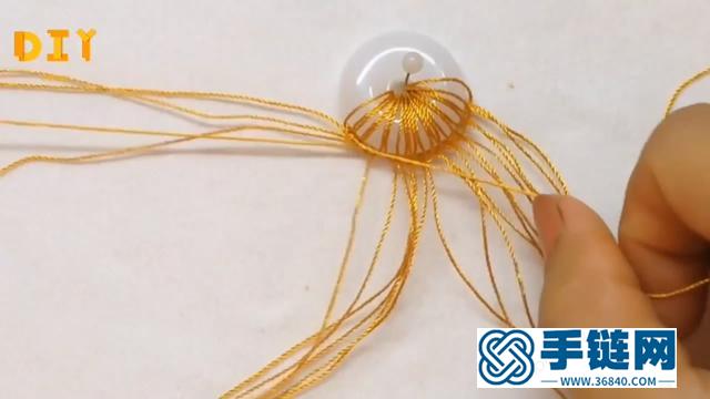 「DIY绳编系列」教你学习如何编制漂亮的玉佩吊坠！