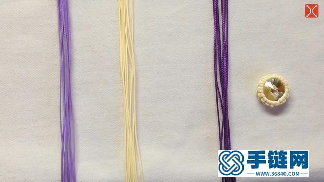 教你如何用简单的方法编织漂亮的吊坠，看一遍就会了！