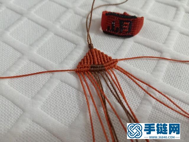 手工绳编立体小挂件，diy手工钥匙扣小虾