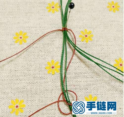 【教你编绳】风情万种的吊坠叶子型编织过程，实用型