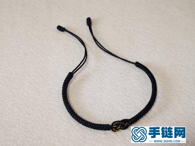 学编绳手链，这个结叫财运亨通，中国结的一种，教程简单易懂