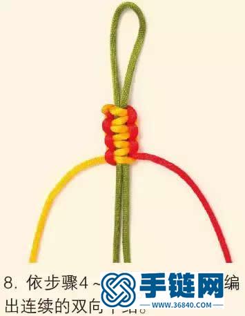 中国结编织手链玉玲珑教程，学编中国结手链教程
