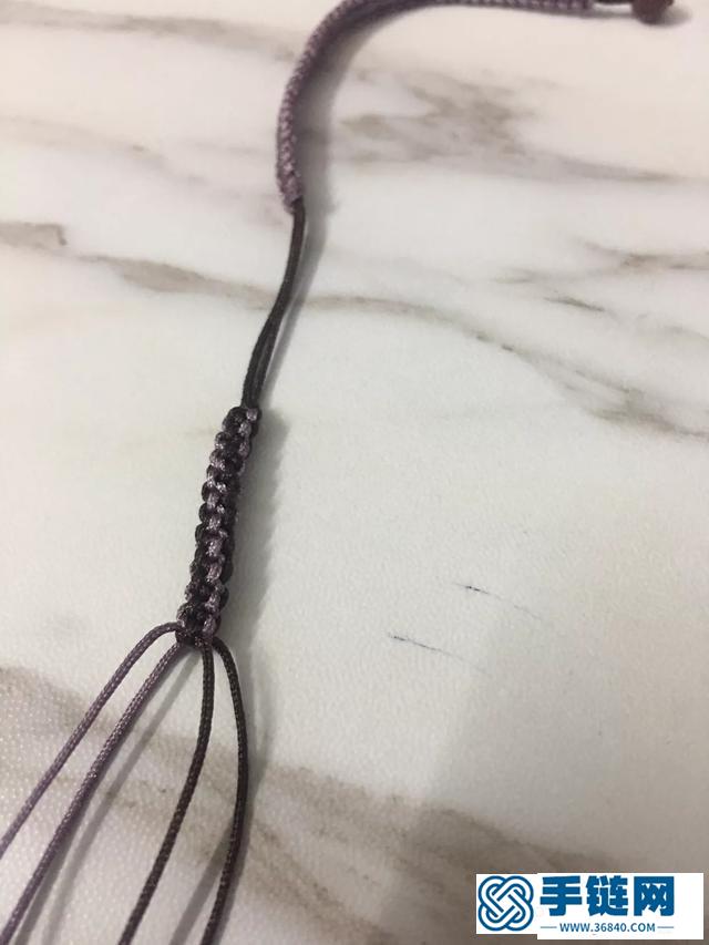 海南黄花梨葫芦手把件编绳教程，手串编织方法