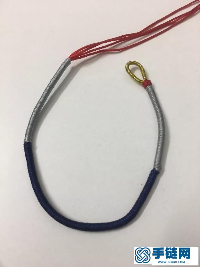 月光石编织教程图解，简单好看的编绳手链方法