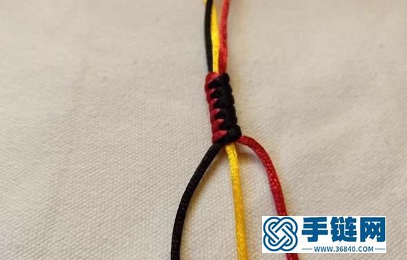 清爽简单的编绳手链，夏天戴很合适，DIY绳结手工附教程