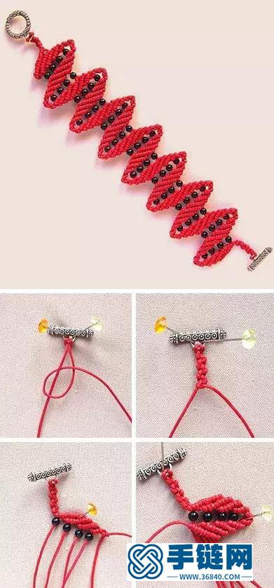 29种编绳手链教程，详细清楚热门款式的图解