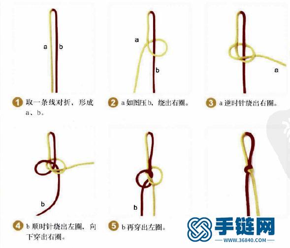 史上最全的手绳手链基本编法