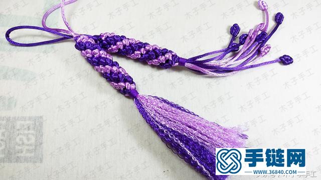 教你用手绳编织出一个蛇柱挂件，既实用又漂亮