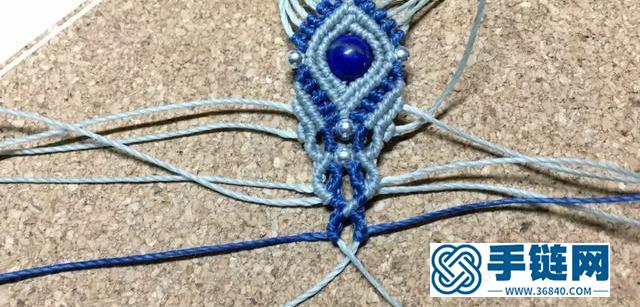 新年里，编织一根独一无二的手链，给自己一个祝福，附编绳教程