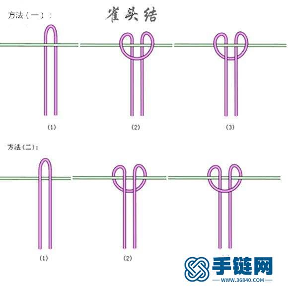 古风蜘蛛纹手链是这样编出来的，要不要试试你的智商和手艺？