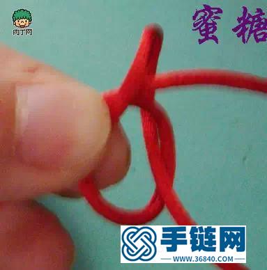 手工编织，红绳手链 编法大全（图解）