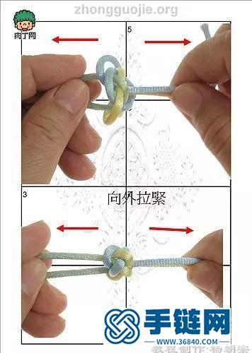 手工编织，红绳手链 编法大全（图解）