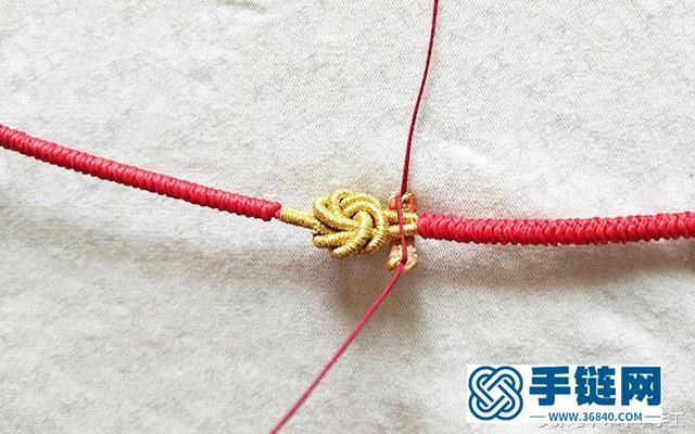好评率超高，如何用红绳编织曼陀罗手链，就在这一课