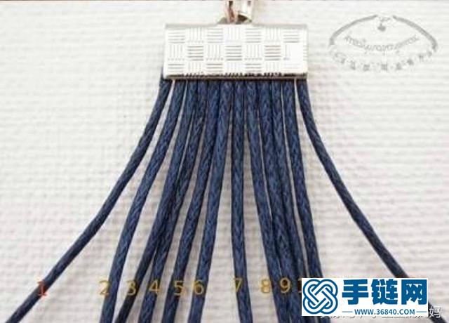 中国结加串珠编织的手链就是大气
