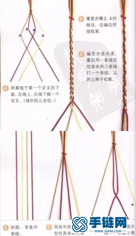 10款绚丽多彩手链，即好看又好编，夏天佩戴最好！附27种绳编法