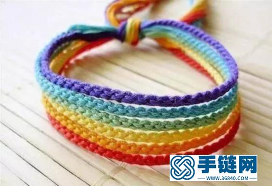 10款绚丽多彩手链，即好看又好编，夏天佩戴最好！附27种绳编法