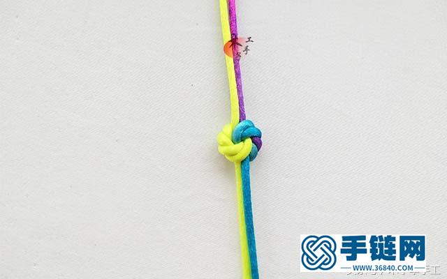曼陀罗结红绳编织教程已出，可以用作手链或挂饰，非常漂亮