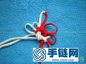 金刚结、凤尾结、吉祥结，本命年超美的红绳手链编法！图示清晰