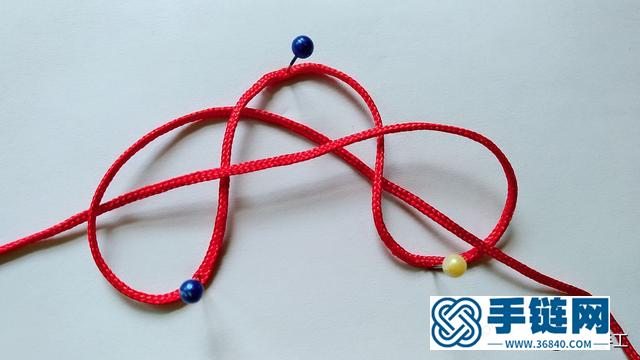 手工编织攀缘结详细教程，自制红绳心形手链，寓意爱情美满