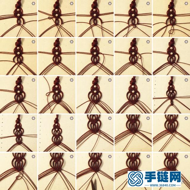 学会这16种首饰手链，再普通的珠子，结合下也可变好看！附教程