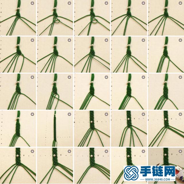 学会这16种首饰手链，再普通的珠子，结合下也可变好看！附教程