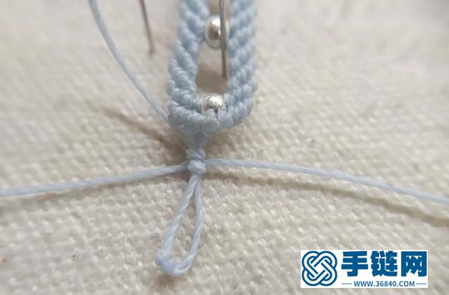包石手链这样编，大气精致，也适用于表带，DIY手工编绳附教程