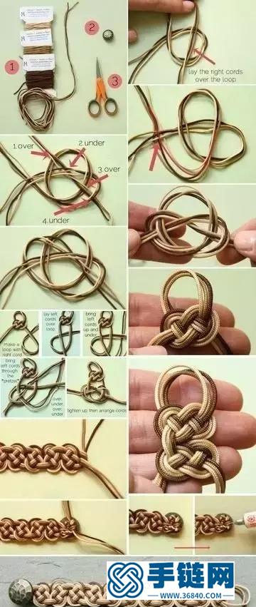学会这29种绳编手链后，以后可以不用买首饰，手链自己编！收藏