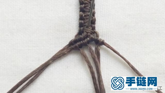 DIY手工制作编织创意包珠编绳个性手链教程