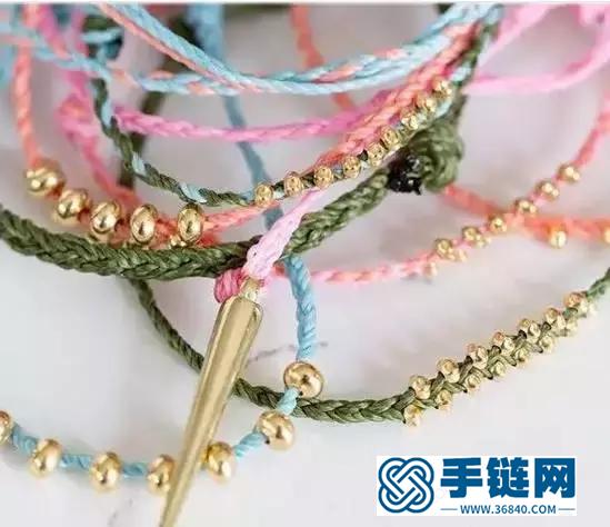 7种转运珠手绳编法，7种不同款式！图解清晰！
