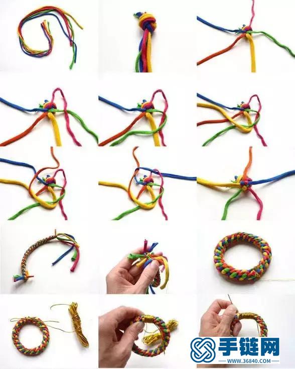 7种转运珠手绳编法，7种不同款式！图解清晰！