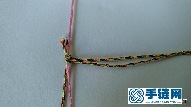 手工红绳手链编织图解，本命年红绳手链教程