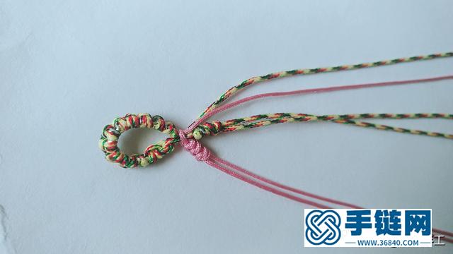 手工红绳手链编织图解，本命年红绳手链教程