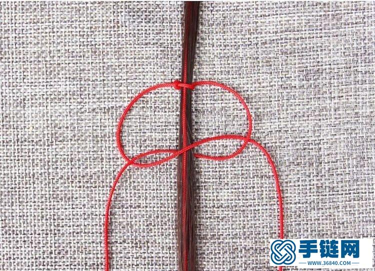 一缕青丝手链教程图解，抖音头发青丝手绳的编织教程