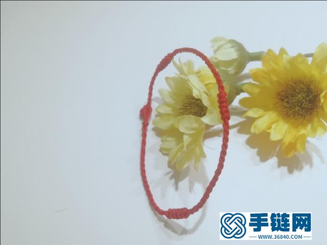 简单好看的金刚结红绳编法图解 简单好看的金刚结红绳编法图解
