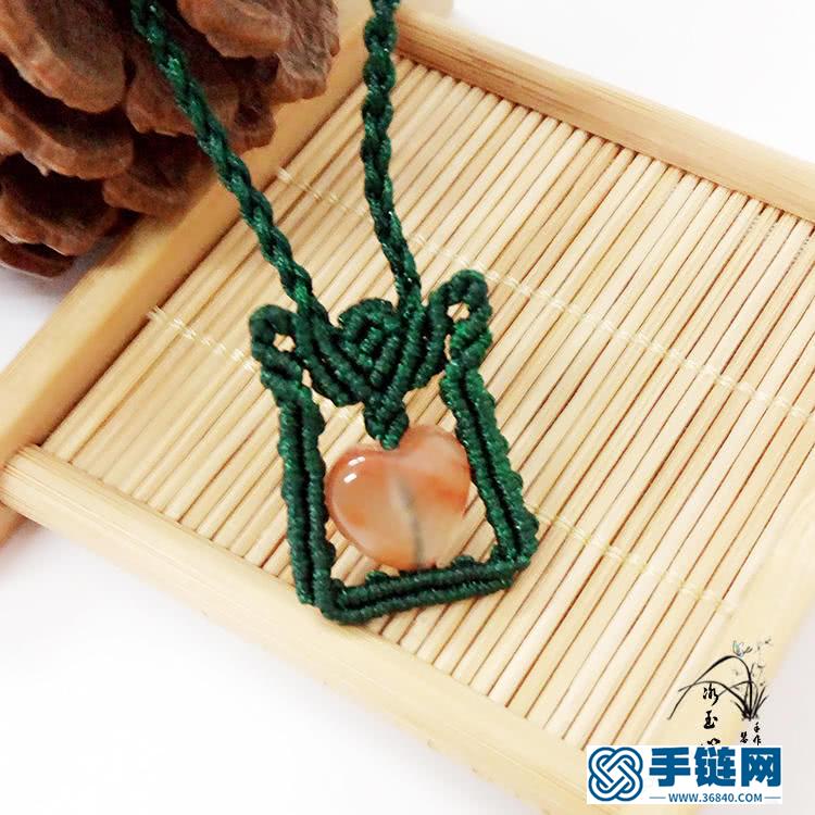 中国结小挂坠编法教程