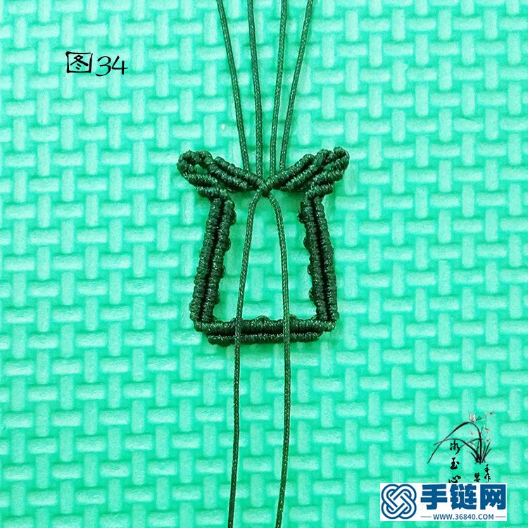 中国结小挂坠编法教程
