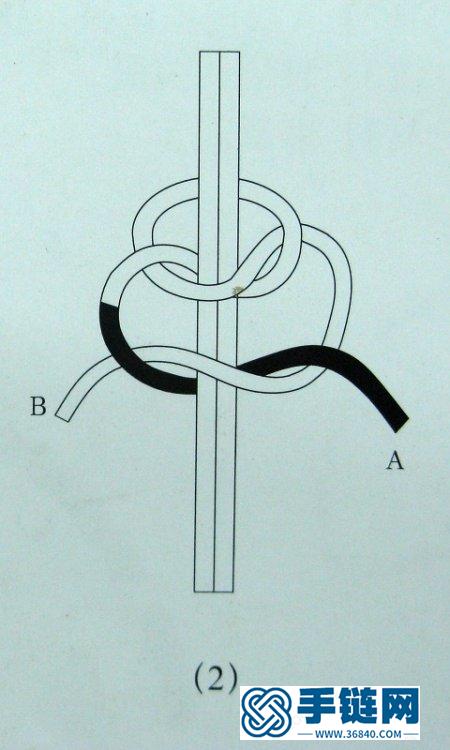 手链收尾打结方法,编绳平结详细教程