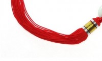 如何DIY红绳编织幸运手链方法图解？