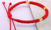红绳转运珠手链编法？