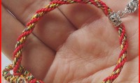 如何DIY吊坠红绳活口打结方法图解？