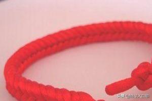 怎样编红绳手链？