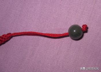 红绳手链编织方法图解？
