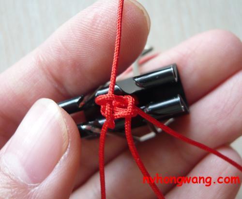 红绳手链的结怎么编？