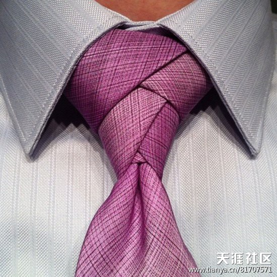 非常实用:高级领带的系法，男人必会，女人必学