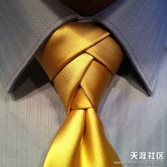 非常实用:高级领带的系法，男人必会，女人必学
