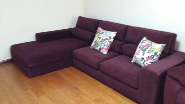 全新-非同沙发-非同布艺沙发 正品-13年最新款-酒红色-7500元