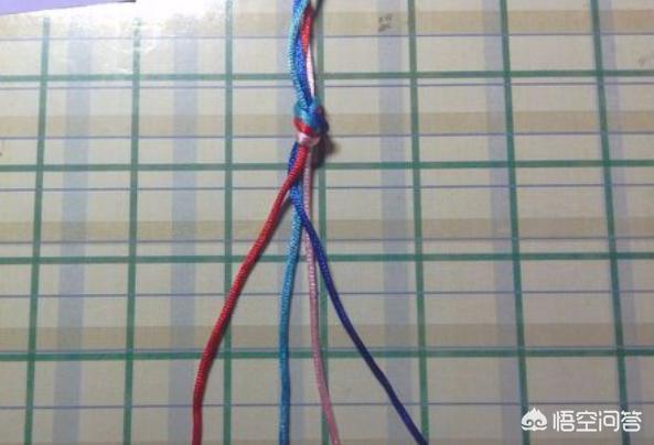 项链绳的编法，DIY红绳项链编法图解教程？