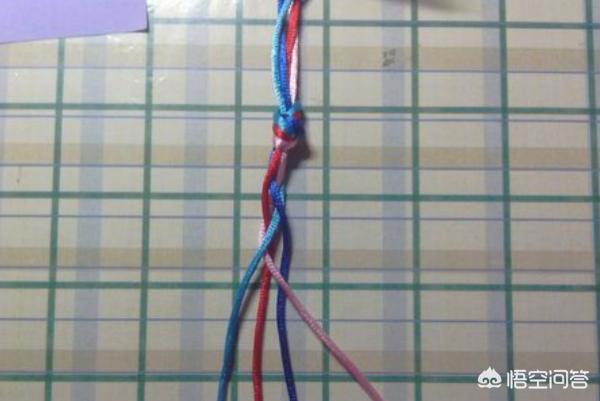 项链绳的编法，DIY红绳项链编法图解教程？